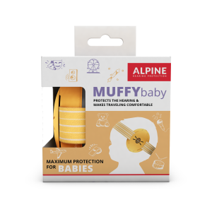 Alpine Muffy Baby - sárga fültok