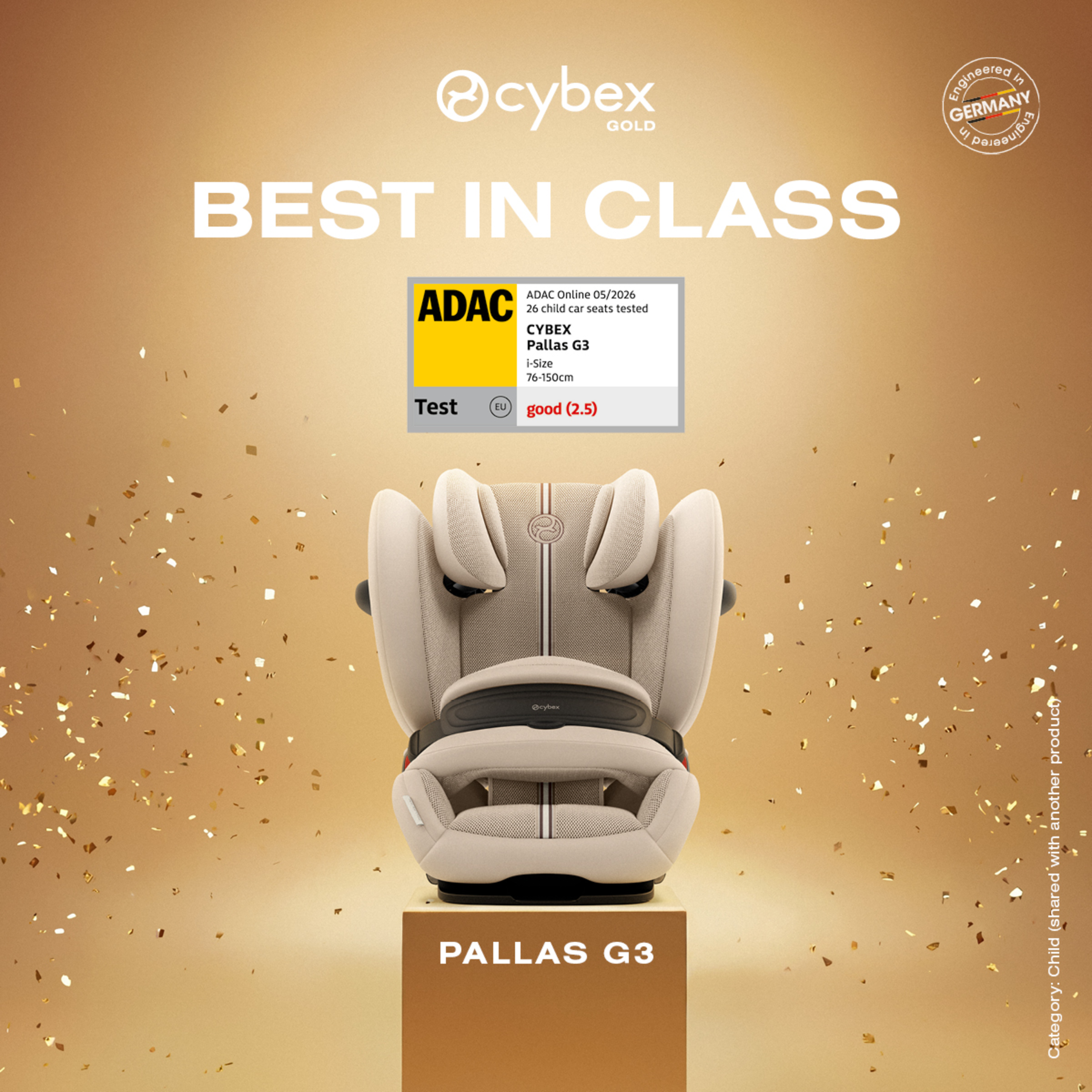 Cybex Pallas G3 I-size Plus gyerekülés - több színben