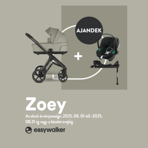 Easywalker Zoey babakocsi -Ajándék Cybex Aton B2 hordozó+ Base one bázistalp