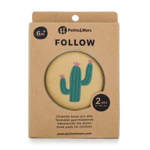 PETITE&MARS Elasztikus térdvédők kúszáshoz Follow Intense Ochre -522819