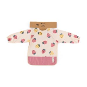 PETITE&MARS Előke hosszú ujjal Ben Beige Strawberies -413744