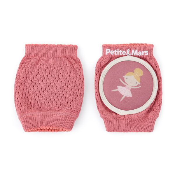 PETITE&MARS Elasztikus térdvédők kúszáshoz Follow Dusty Rose-(522820) - Image 3