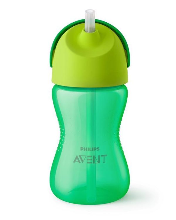 Philips AVENT SCF798/02 Itatópohár rugalmas szívószállal 300ml fiús+ ajándék (2016830) - Image 2