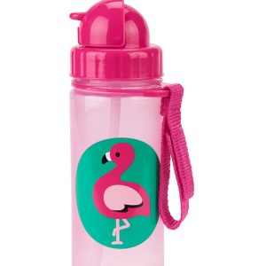SKIP HOP Zoo Szívószálas pohár PP PVC és BPA mentes Flamingó 12m+ (9N763010)