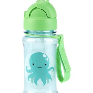 SKIP HOP Zoo tritan Palack szívószállal 355ml Polip12m+ (9R837410)