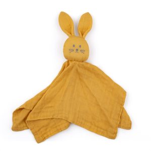 PETITE&MARS Bambusz muszlin szundikendő Hugo Intense Ochre 0hó+ -(416819)