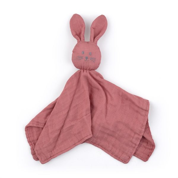 PETITE&MARS Bambusz muszlin szundikendő Hugo Dusty Rose 0hó+ -(416820)