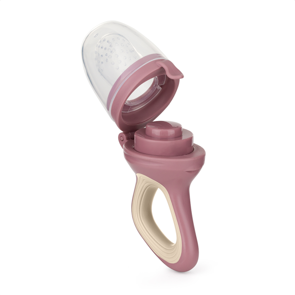 PETITE&MARS Szilikon gyümölcs etető cumi Fruzi Rose&Sand 6hó+ - 581798 - Image 2