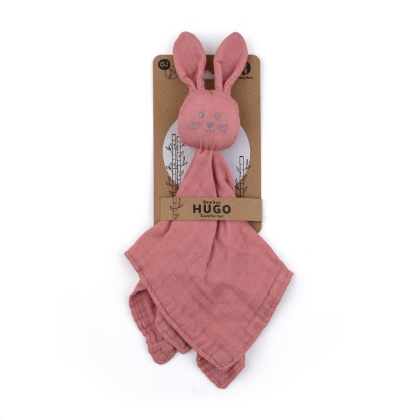 PETITE&MARS Bambusz muszlin szundikendő Hugo Dusty Rose 0hó+ -(416820) - Image 2