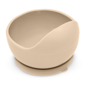 PETITE&MARS Szilikon tál tapadókoronggal TAKE&MATCH Desert Sand 6m+-(707818)