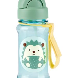 SKIP HOP Zoo tritan Palack szívószállal 355ml Sün 12m+ (9S269010)