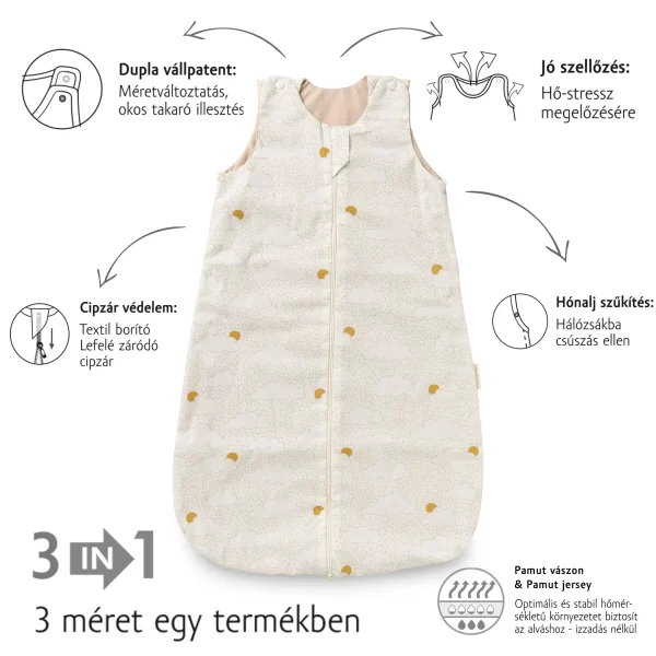 Kenguru Gold - Baba Hálózsák "FELHŐ" TOG 0.5 (3065) - Image 3