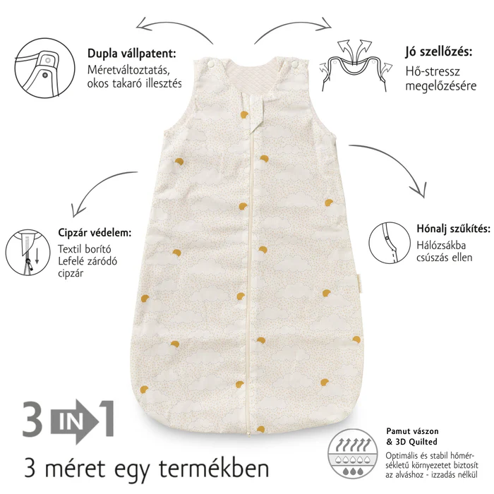 Kenguru Gold - Baba Hálózsák "FELHŐ" TOG 1 (3085,3086) - Image 2