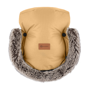 PETITE&MARS Kesztyű / Kézmelegítő babakocsira Furry Elegant Caramel (527826)