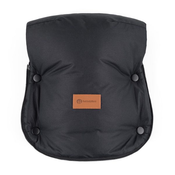 PETITE&MARS Kesztyű / Kézmelegítő babakocsira Furry Forever Black (527825) - Image 3