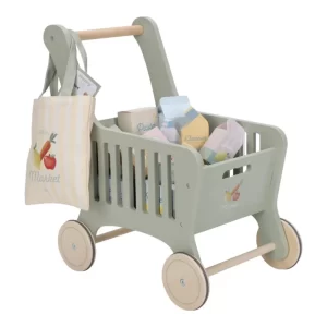 Little Dutch bevásárlókocsi termékekkel (LD2509)