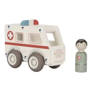 Little Dutch mentőautó figurával (LD2527)