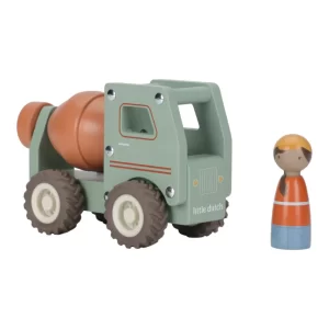Little Dutch betonkeverő autó figurával (LD2529 )