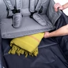Wapiti Wagon PLUS, üléses, szürkéskék | 2 személyes testvérkocsi extra ülésekkel és tálcával (WAPN-802-ST-PLUS) - Image 3