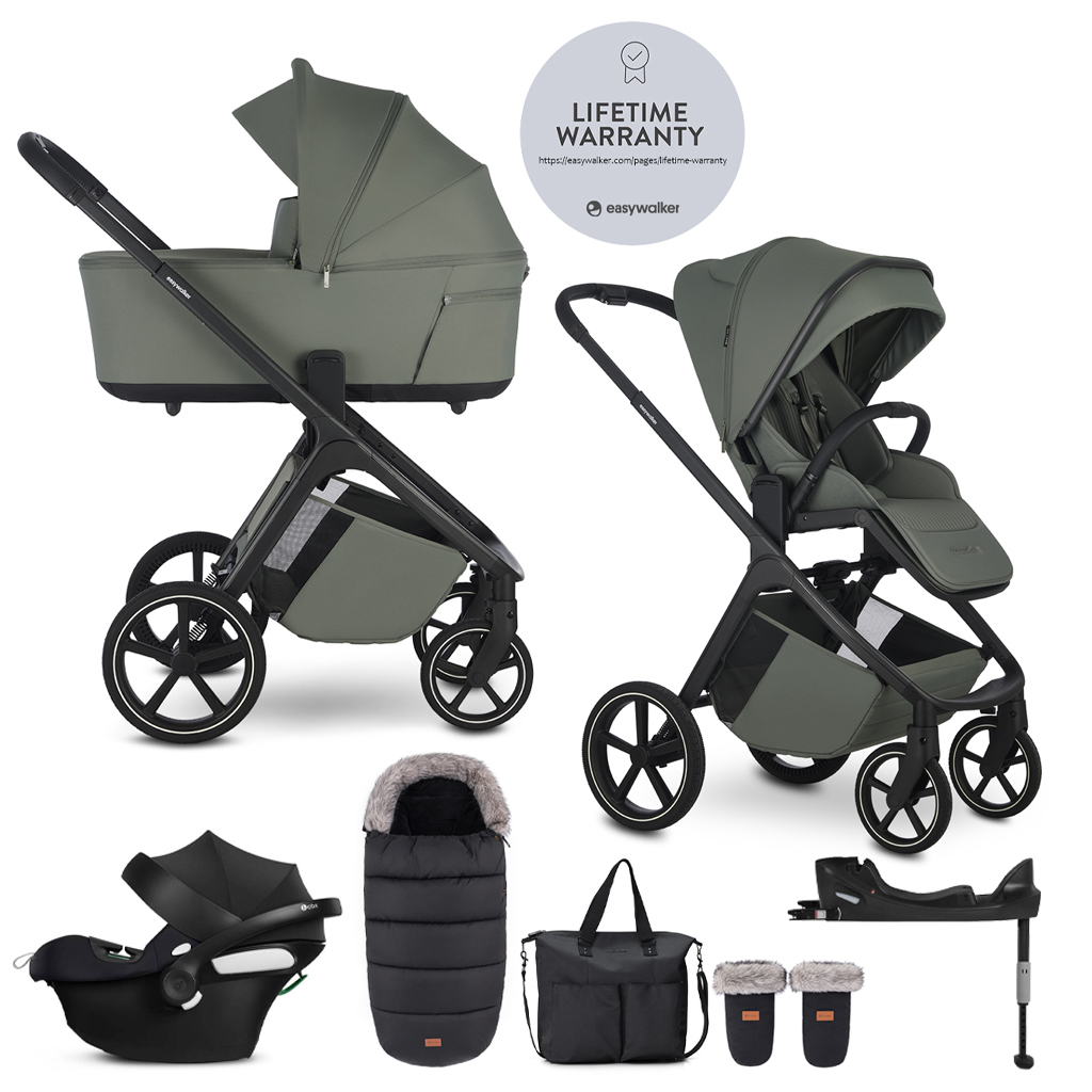 Easywalker Zoey Go 4in1 XXL Limited + CBX Aton B2 i-Size +Bázis - több színben
