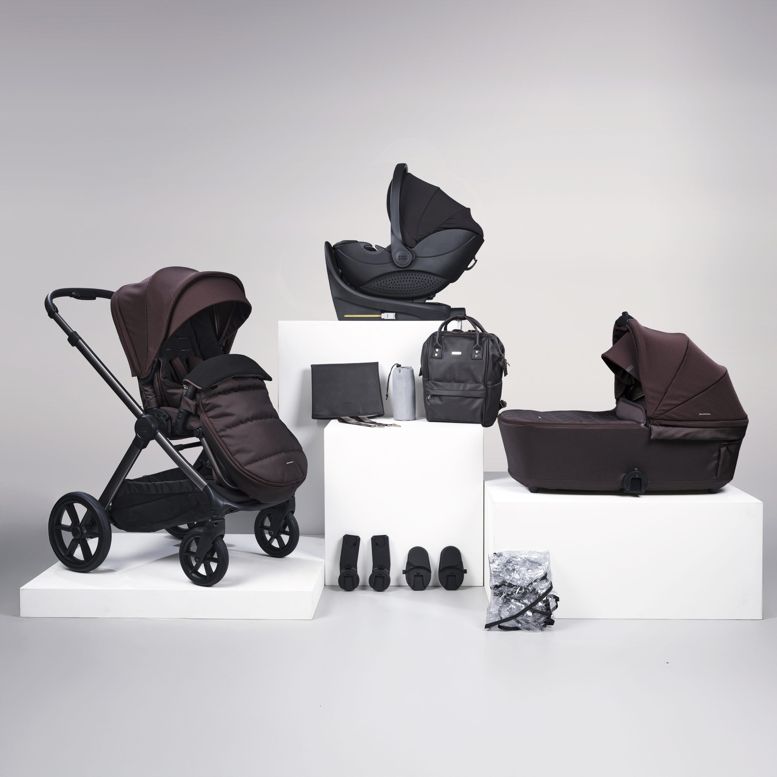 Bababing Raffi Travel System | 13 részes utazási csomag hordozóval és bázistalppal