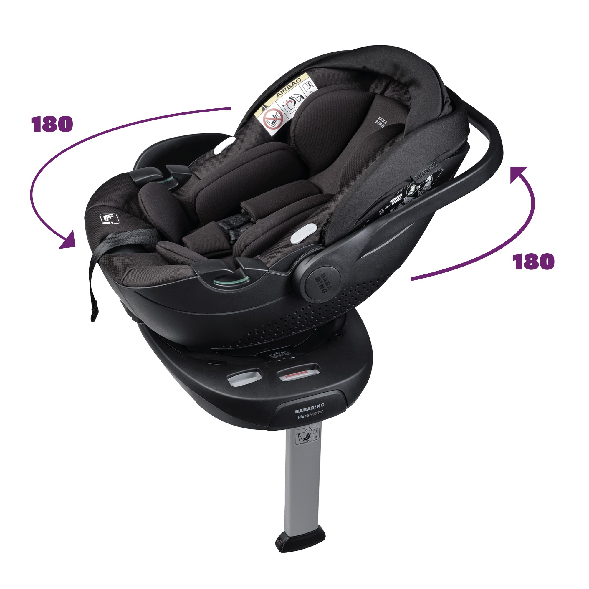 Bababing Raffi Travel System | 13 részes utazási csomag hordozóval és bázistalppal - Image 13