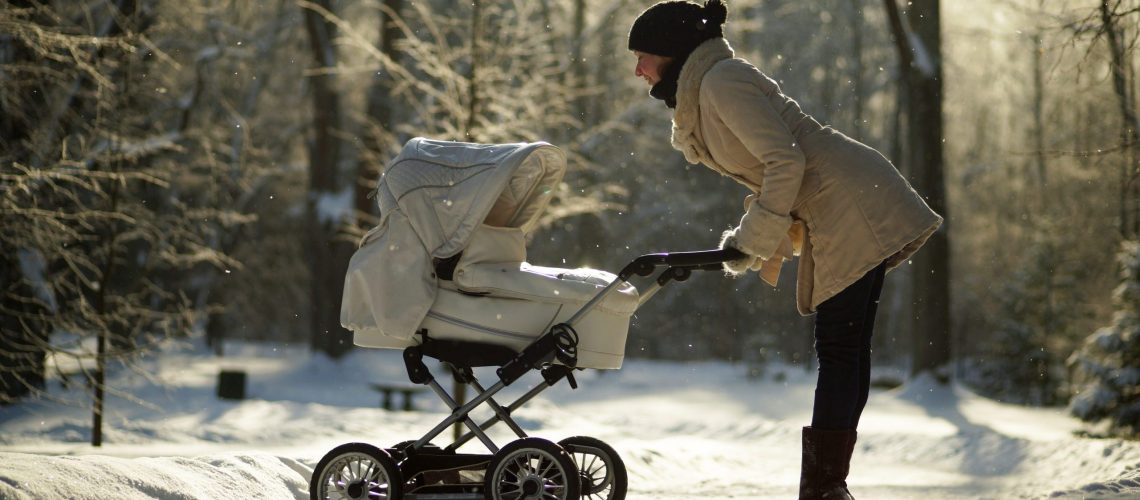 babakocsi téliesítése